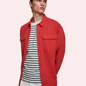 Casual Red Shirt